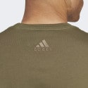adidas Essentials Single Jersey Linear Embroidered Logo Ανδρικό T-shirt