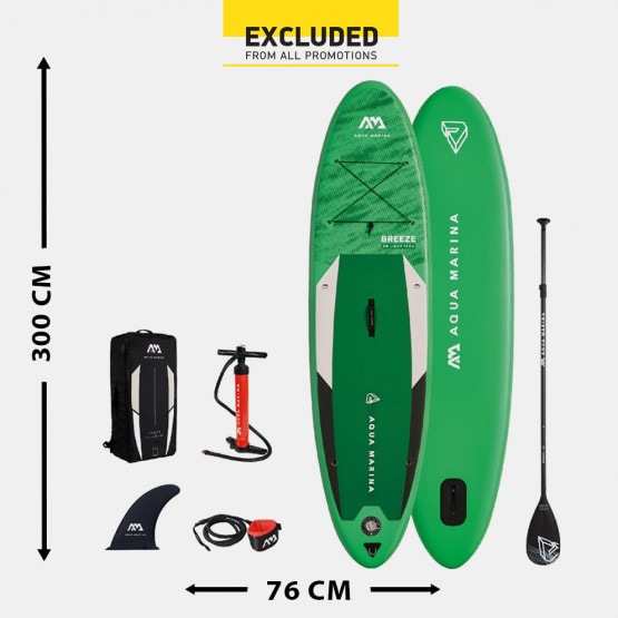 Aqua Marina Breeze 9' 10'' SUP Φουσκωτή Σανίδα 300 x 76 x 12 cm