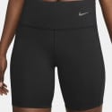 Nike Women's Tight Mid-Rise Ribbed-Panel Running Shorts with Pockets