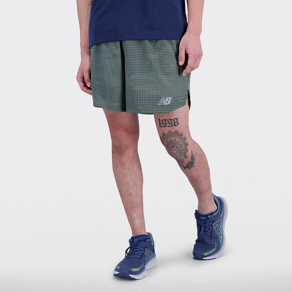 New Balance Printed Impact Run 5 Inch Men's Shorts