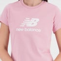 New Balance Essentials Stacked Logo Γυναικείο T-shirt