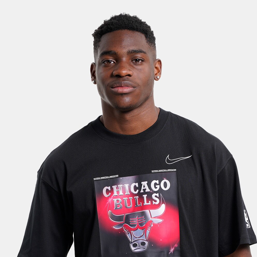 CHICAGO BULLS ESSENTIAL NIKE NBA MAX90 T-SHIRT 'BLACK