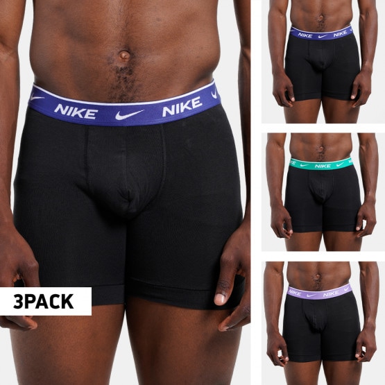 Mens Boxer Briefs 3 Pack - Black - Muscle Nation