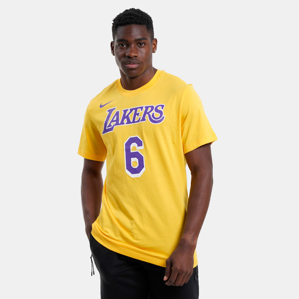 Nike Lakers NBA Lebron James Ανδρικό T-shirt (9000111204_37360)