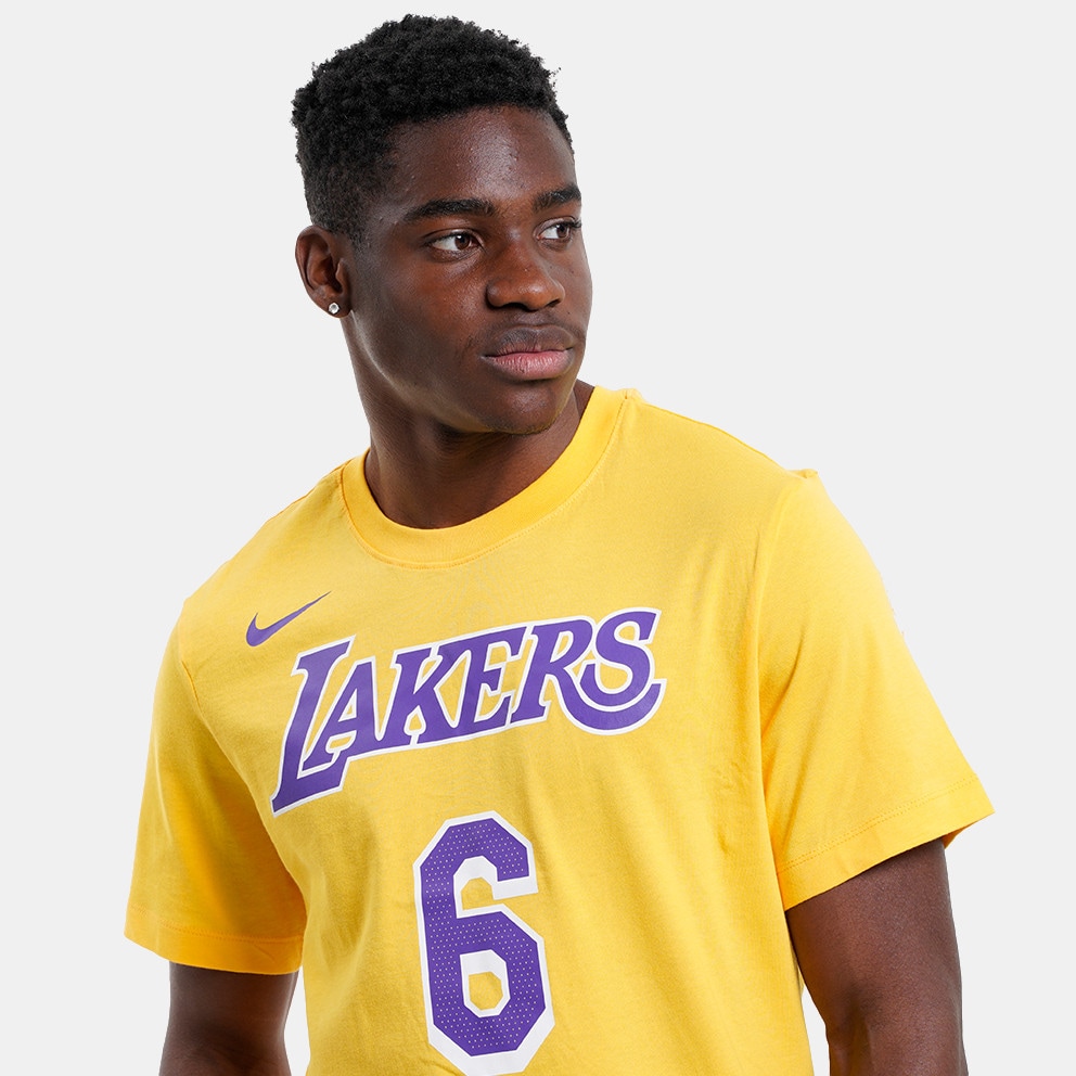 Nike Lakers NBA Lebron James Ανδρικό T-shirt