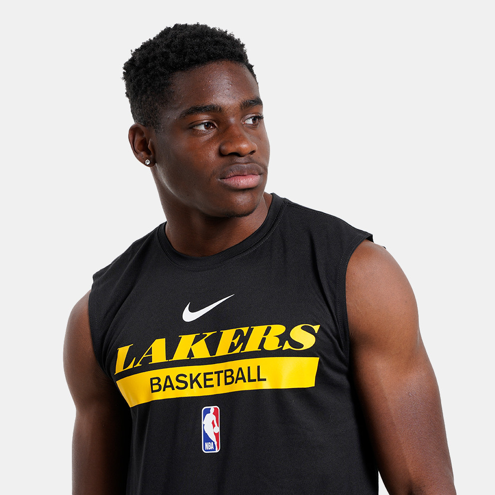 Nike NBA Los Angeles Lakers Ανδρική Αμάνικη Μπλούζα