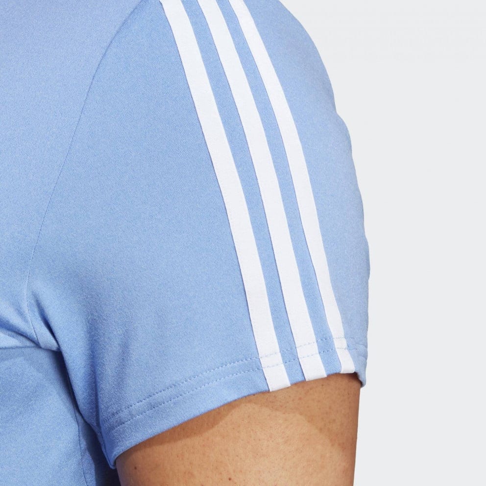 adidas Performance Aeroready Train Essentials 3-Stripes Γυναικείο Plus Size T-shirt