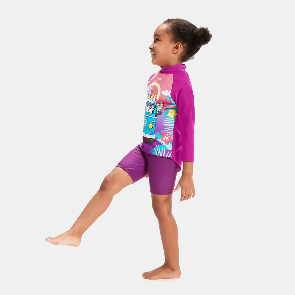 Speedo Girls Digital Kids' UV Long Sleeve T-shirt