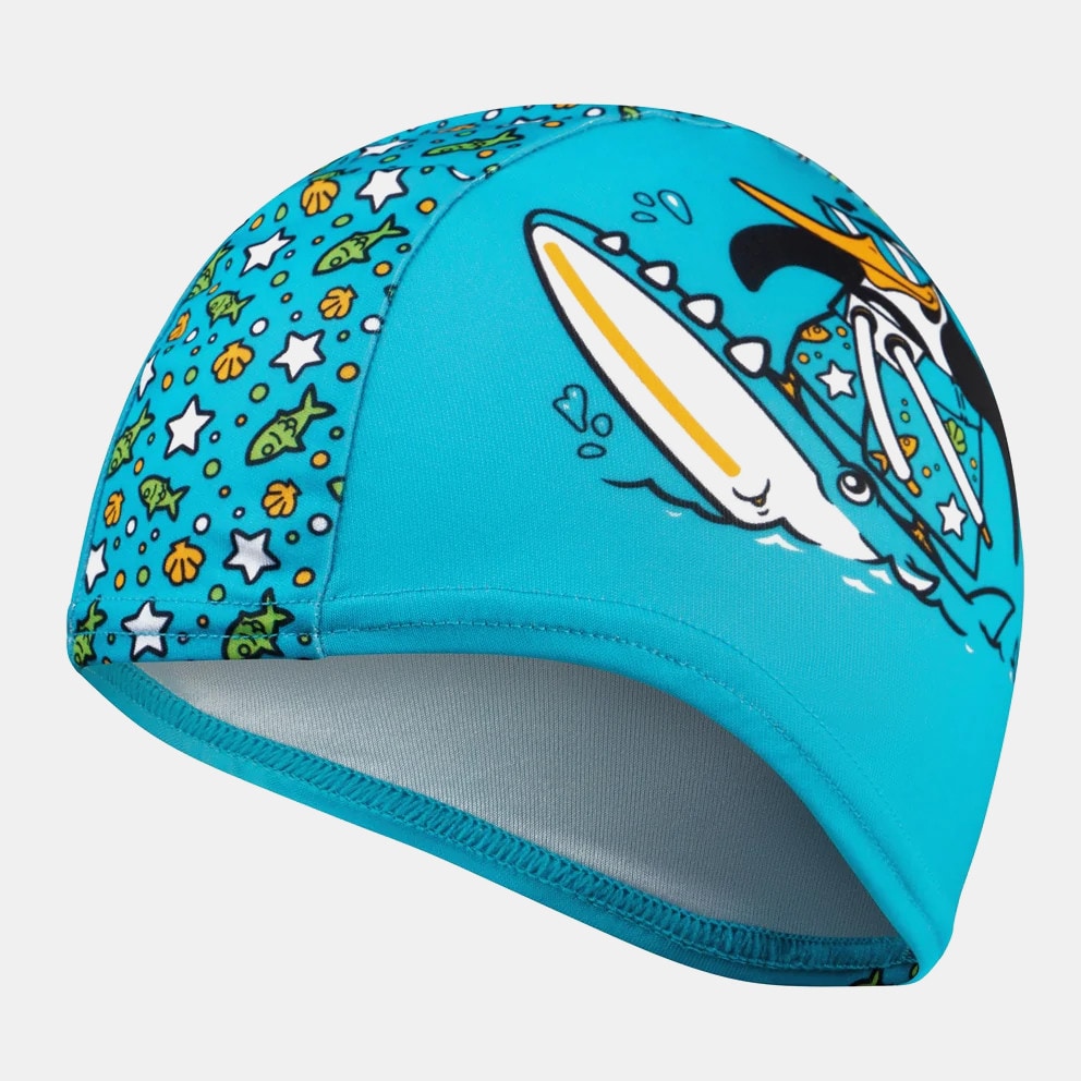 Speedo Printed Polyester Kids' Swim Cap