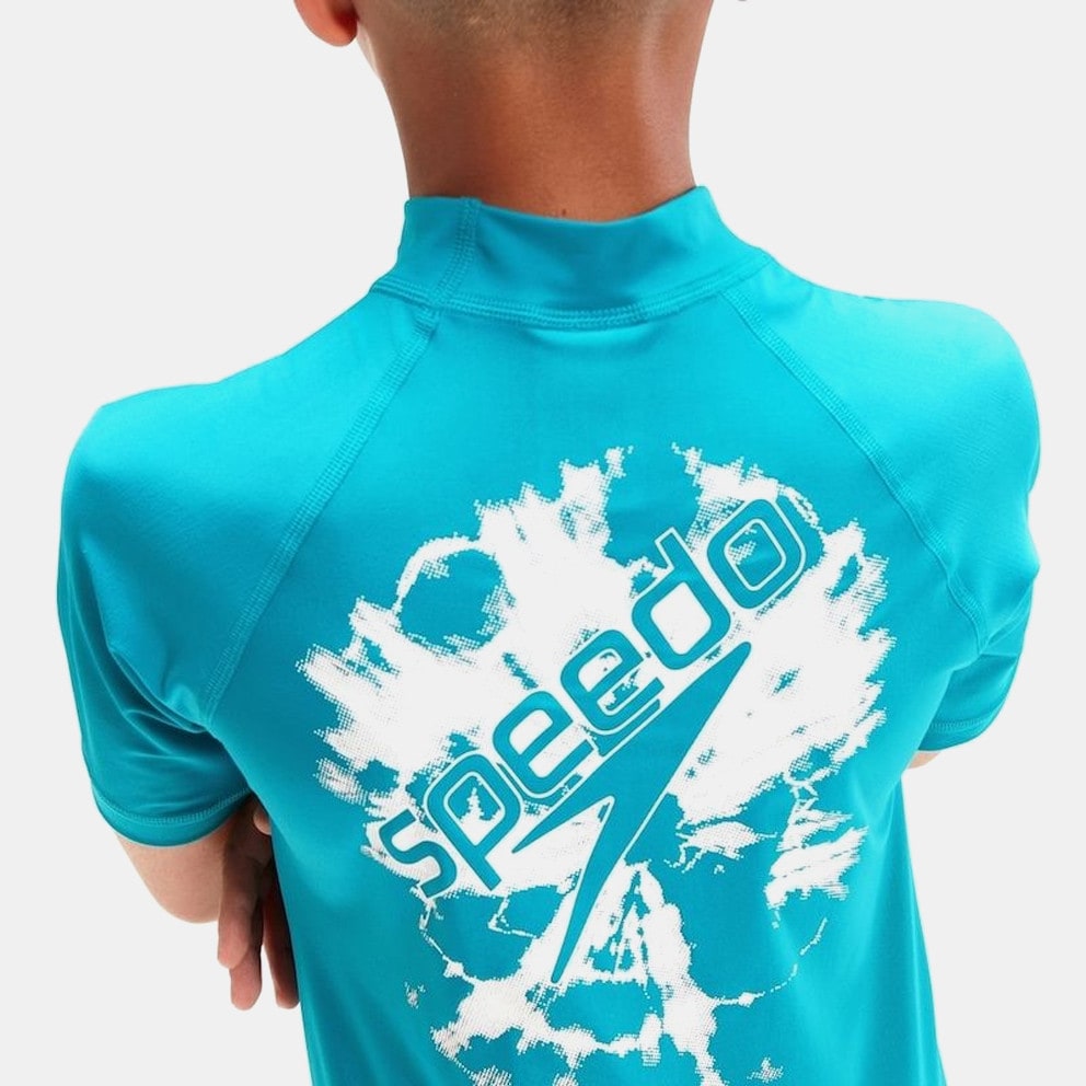 Speedo Printed Rash Top Παιδικό UV T-shirt