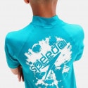 Speedo Printed Short Sleeve Rash Top Μαγιώ Εισ.