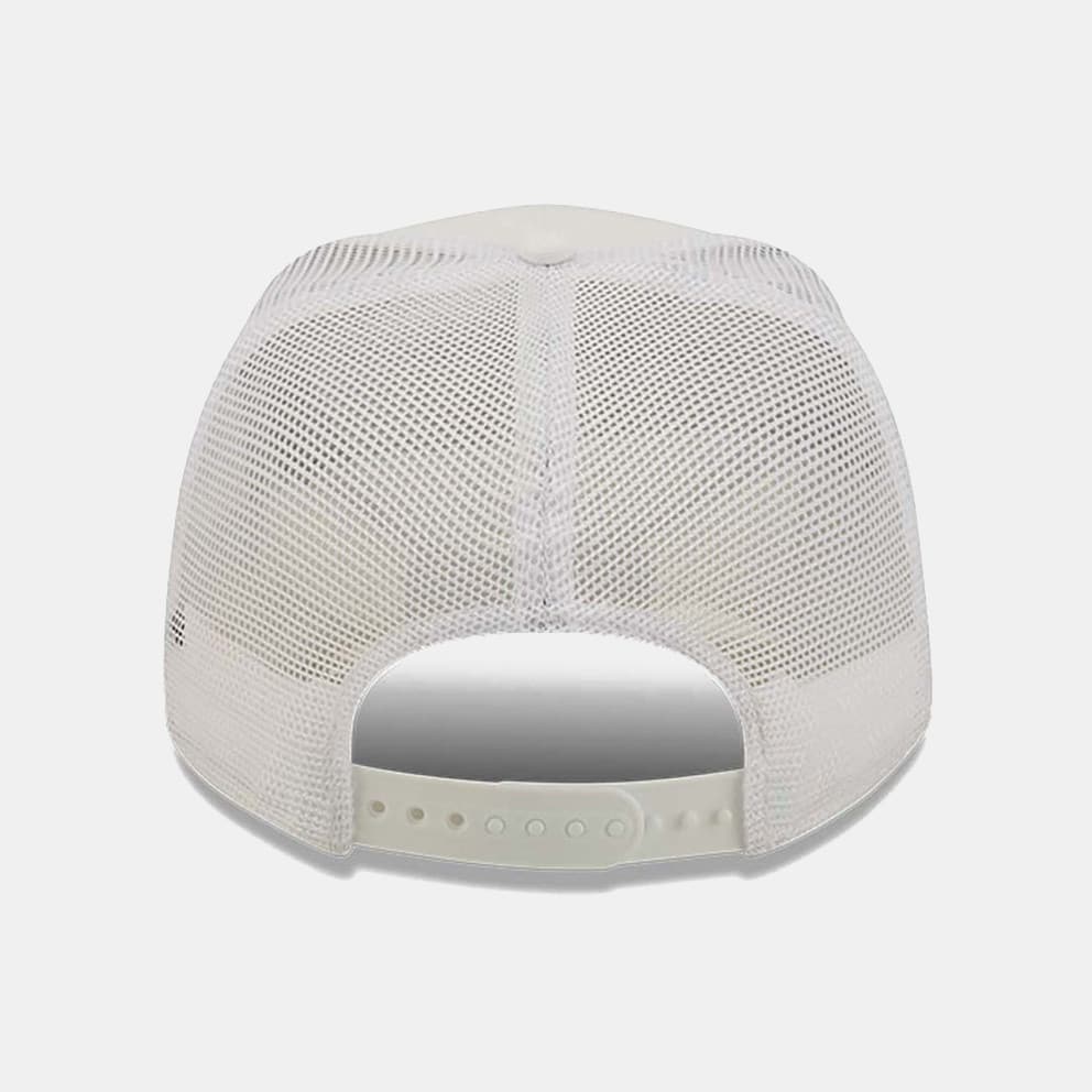 NEW ERA Logo Overlay Trucker Loslak Whitrp