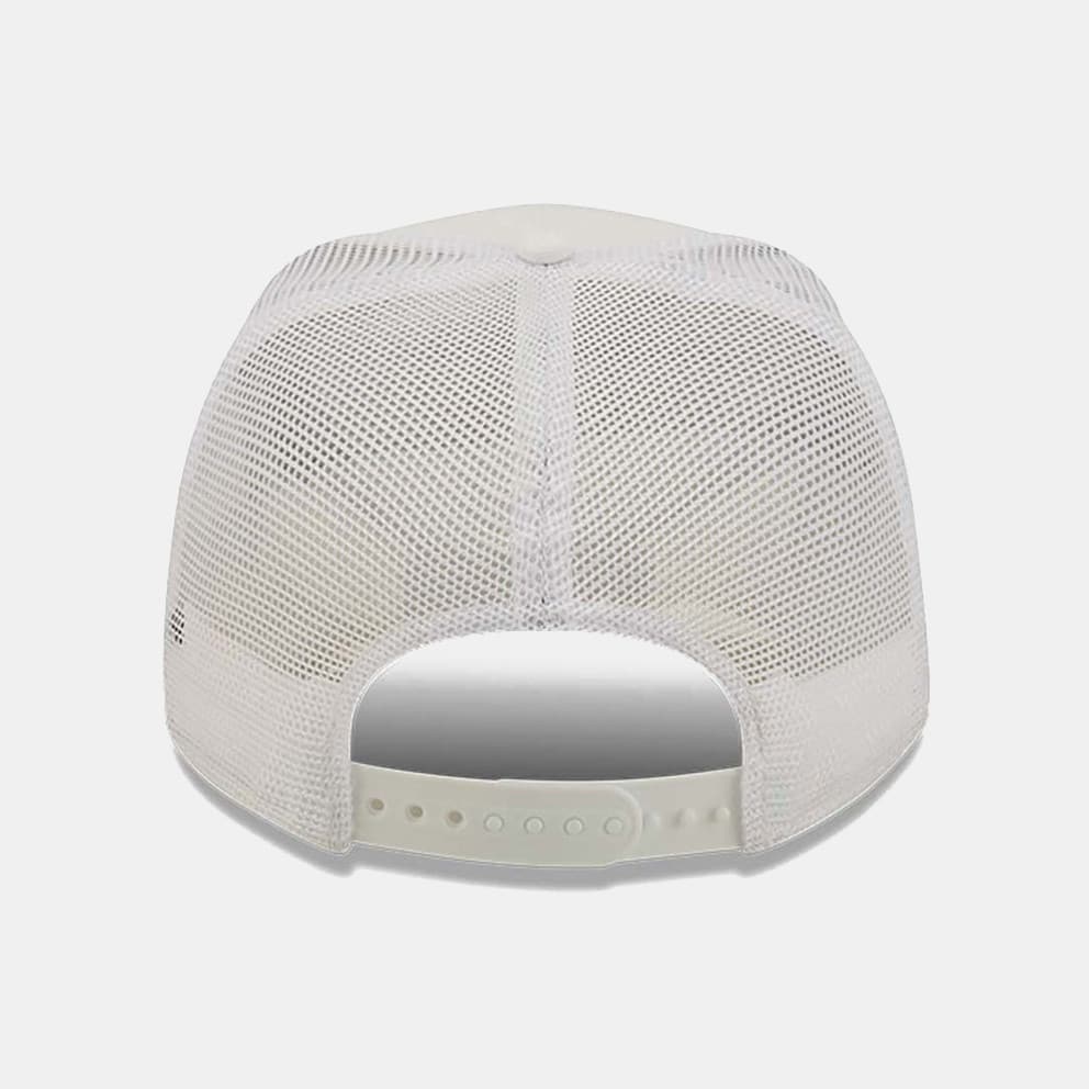 NEW ERA Logo Overlay Trucker Loslak  Whitrp