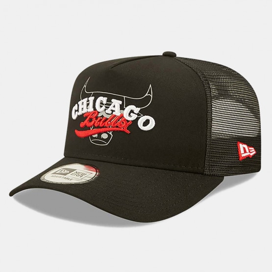 NEW ERA Logo Overlay Trucker Chibul Blkwhi