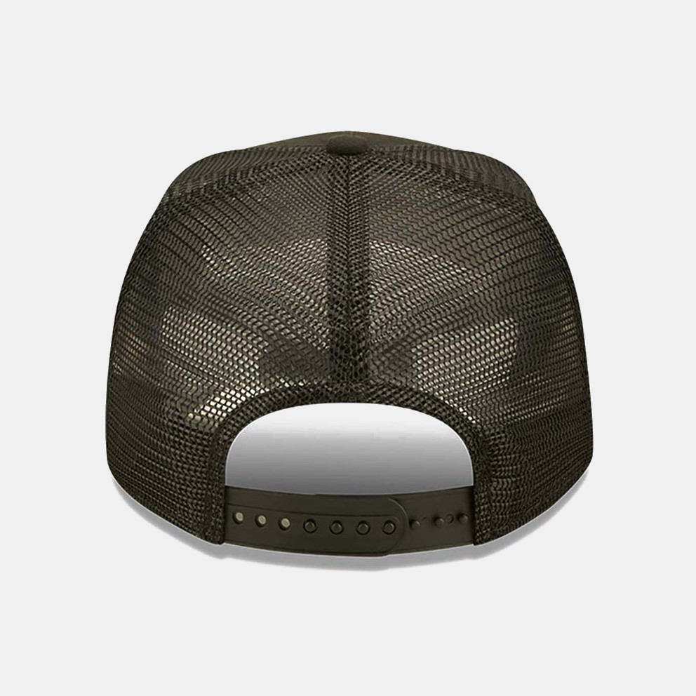 NEW ERA Logo Overlay Trucker Chibul  Blkwhi