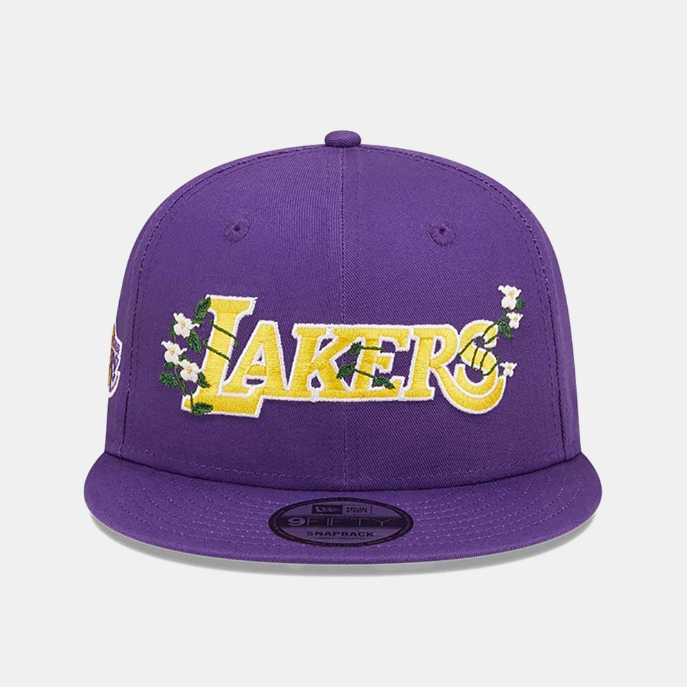 NEW ERA Los Angeles Lakers Flower Wordmark 9Fifty Καπέλο