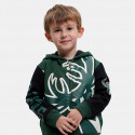 NBA Milwaukee Bucks Poster Board Color Block Kid's Track Jacket