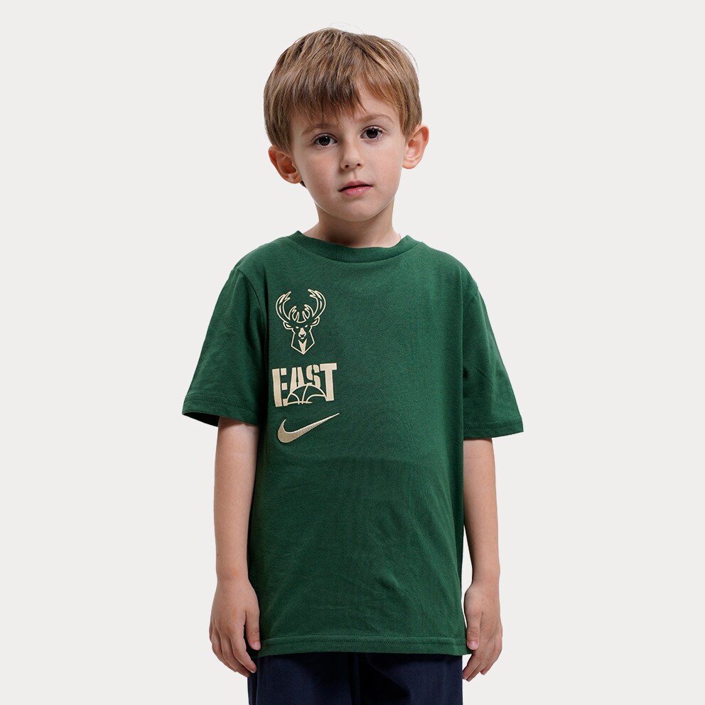 Nike NBA Milwaukee Bucks Βρεφικό T-Shirt (9000150511_16333)