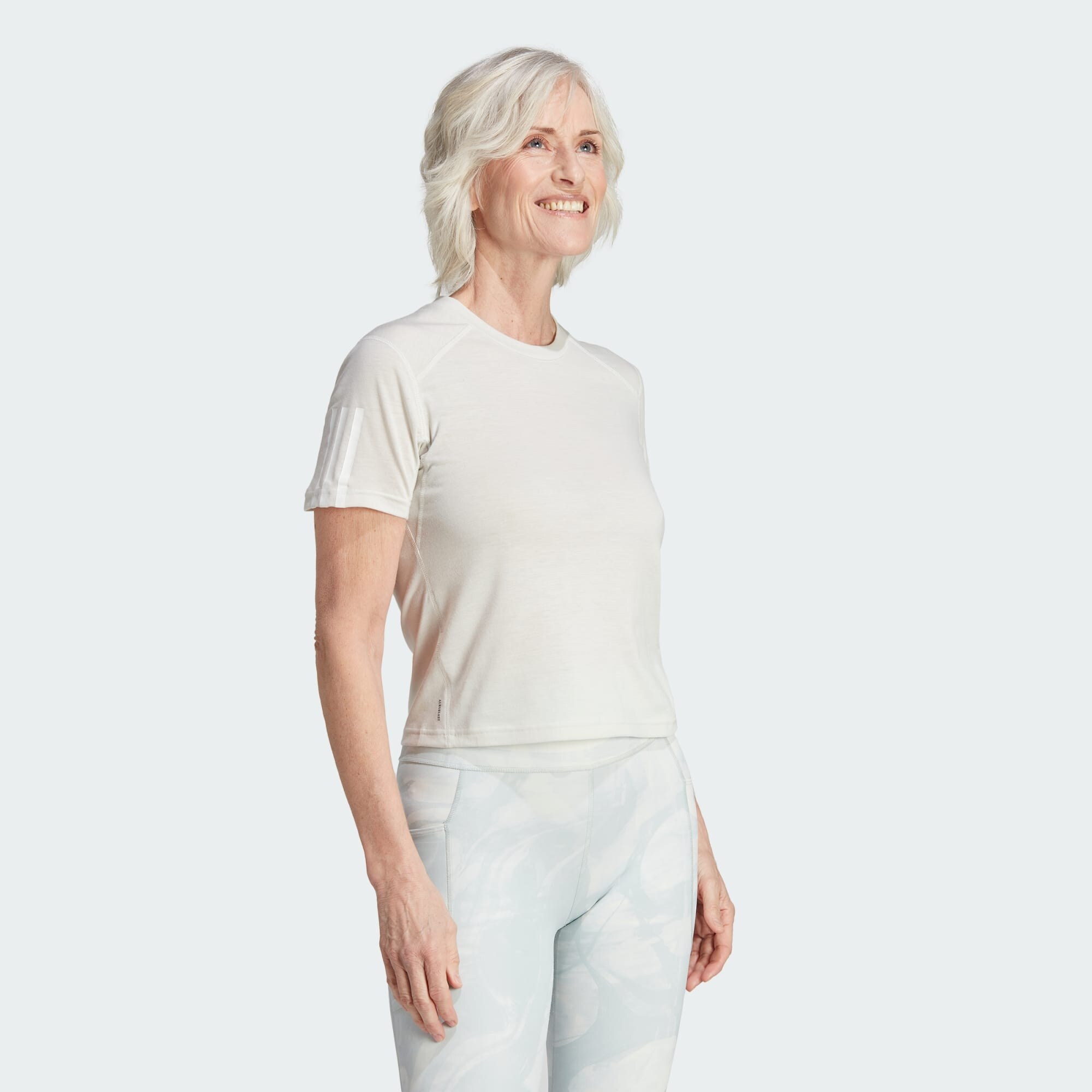 adidas Train Essentials Train Cotton 3-Stripes Crop Tee (9000157332_71353)