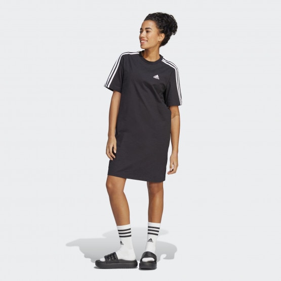 adidas Essentials 3-Stripes Single Jersey Boyfriend Tee D