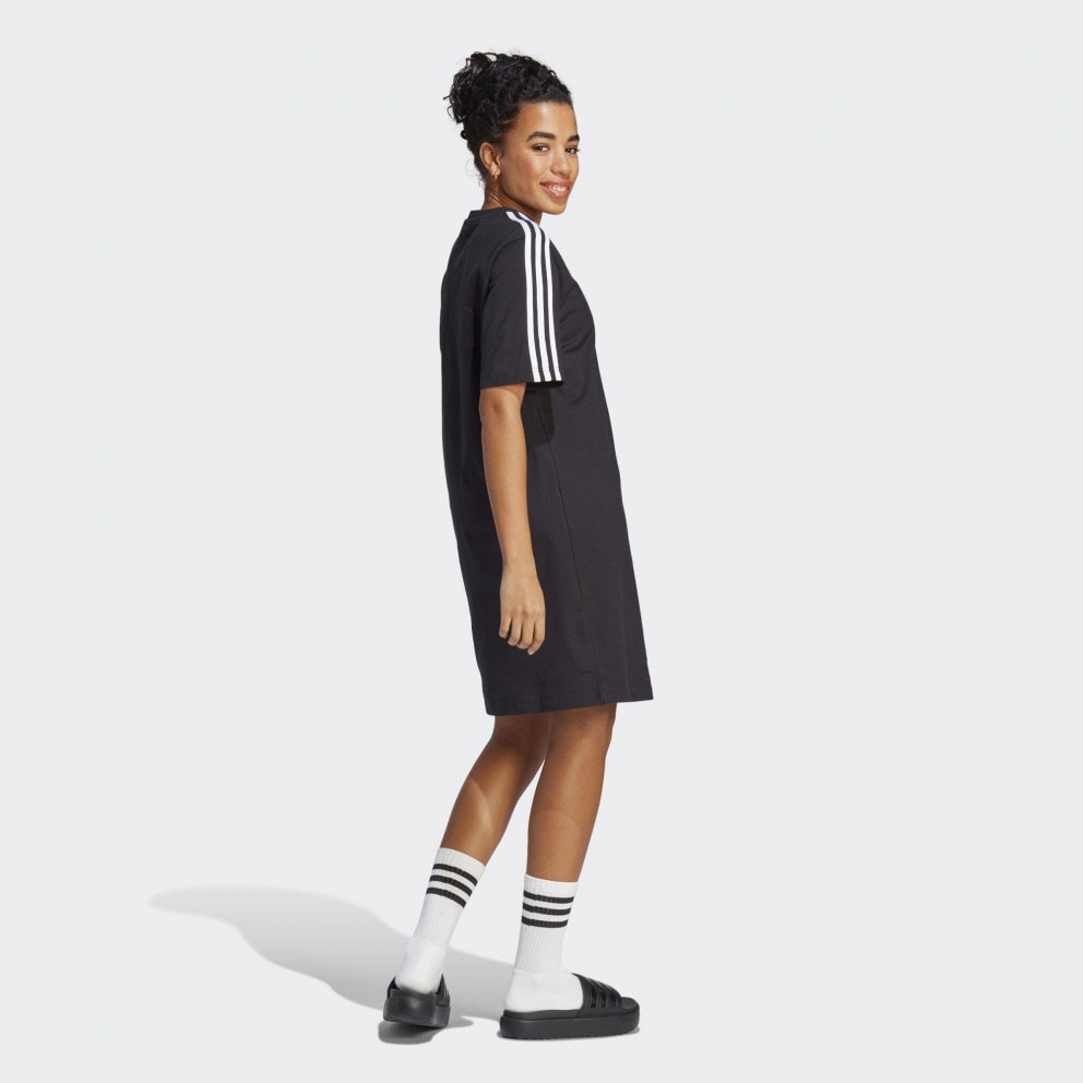 adidas Essentials 3-Stripes Single Jersey Boyfriend Tee D