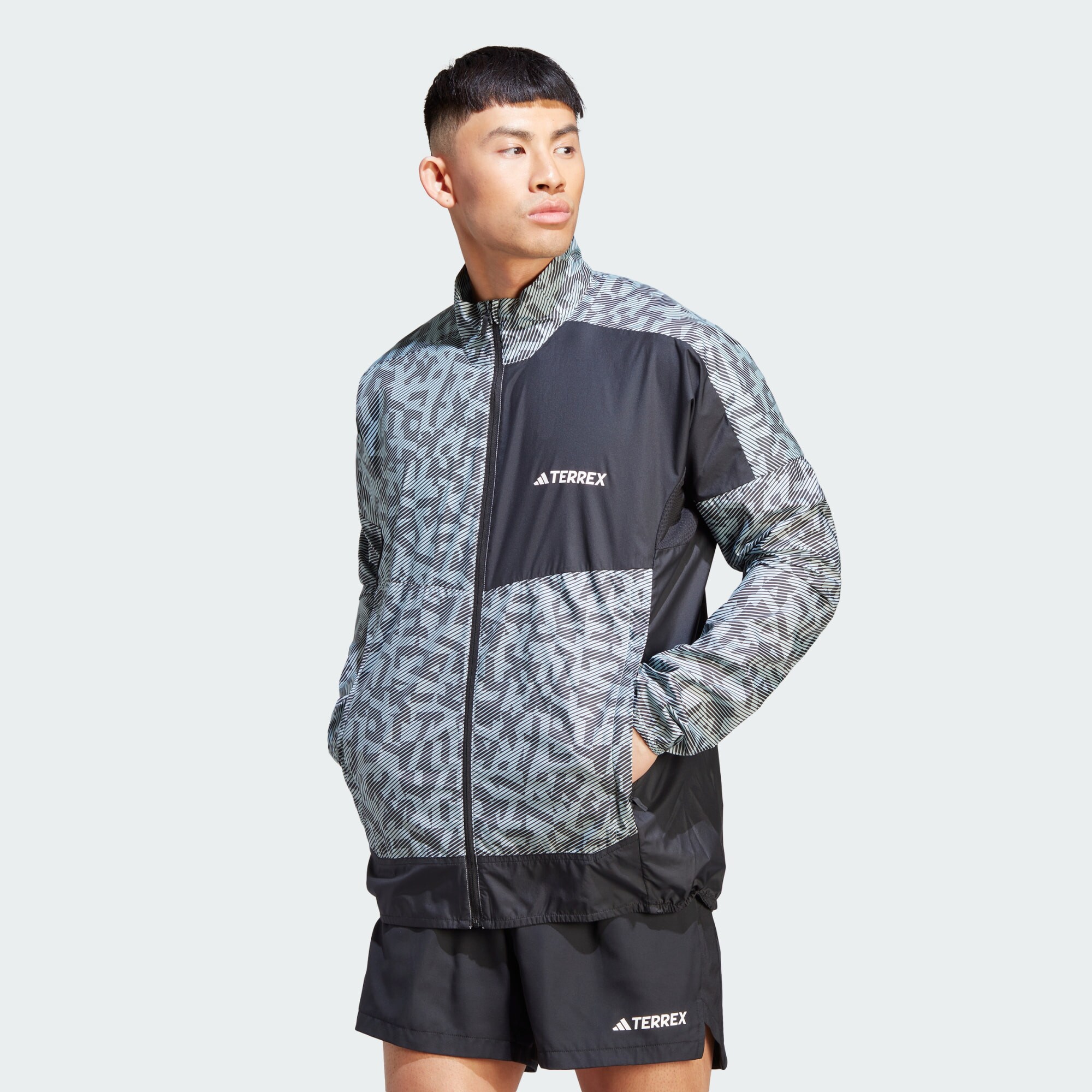 adidas Terrex Terrex Trail Running Wind Jacket (9000157388_71045)