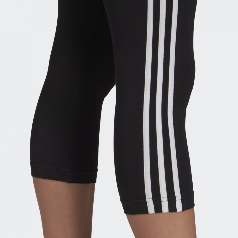 adidas Essentials 3 Stripes 3 4 Length Leggings