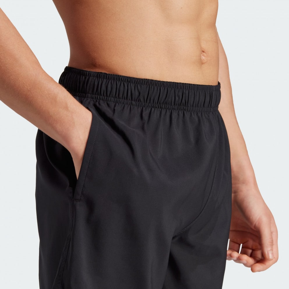 adidas Solid CLX Short-Length Swim Shorts