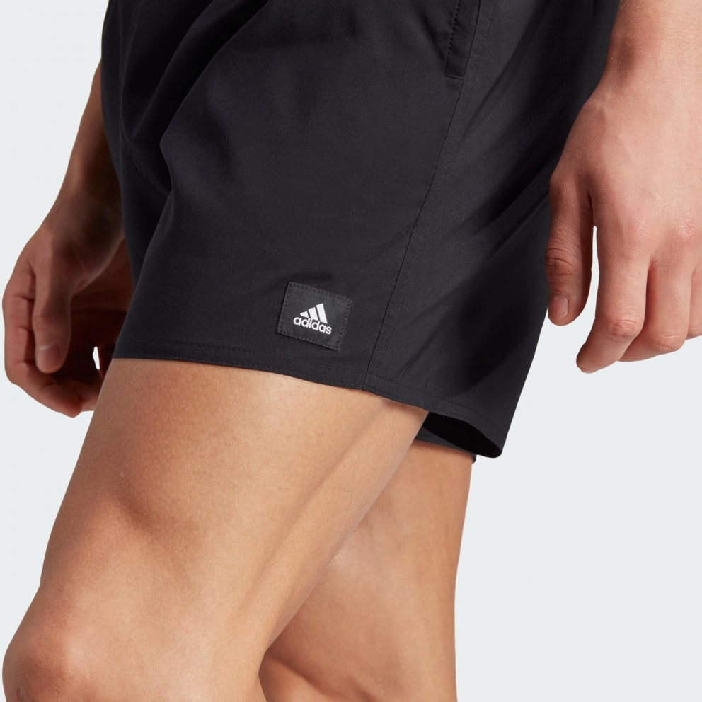 adidas Solid CLX Short-Length Swim Shorts