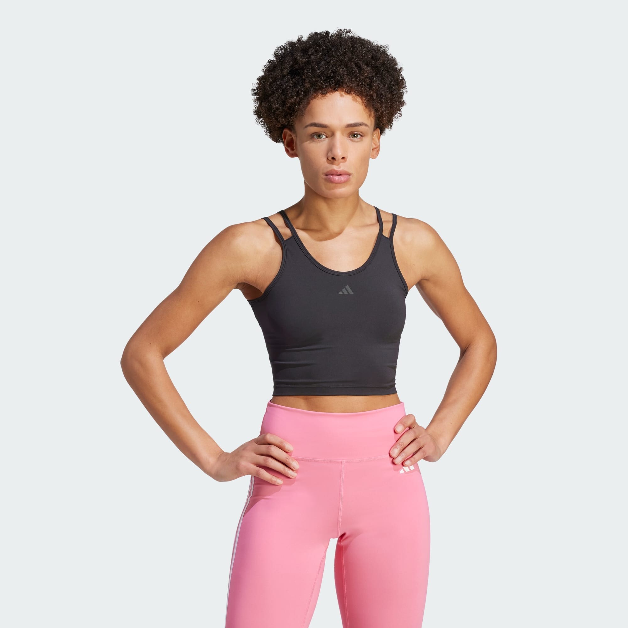 adidas HIIT HEAT.RDY Crop Tank Top (9000157472_1469)