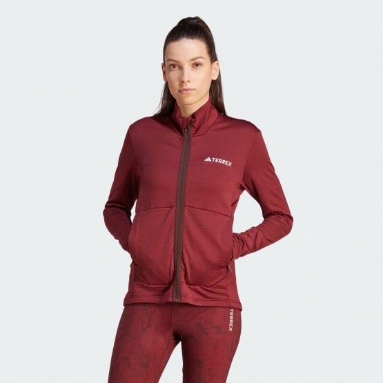 adidas terrex terrex multi light fleece full zip jacket