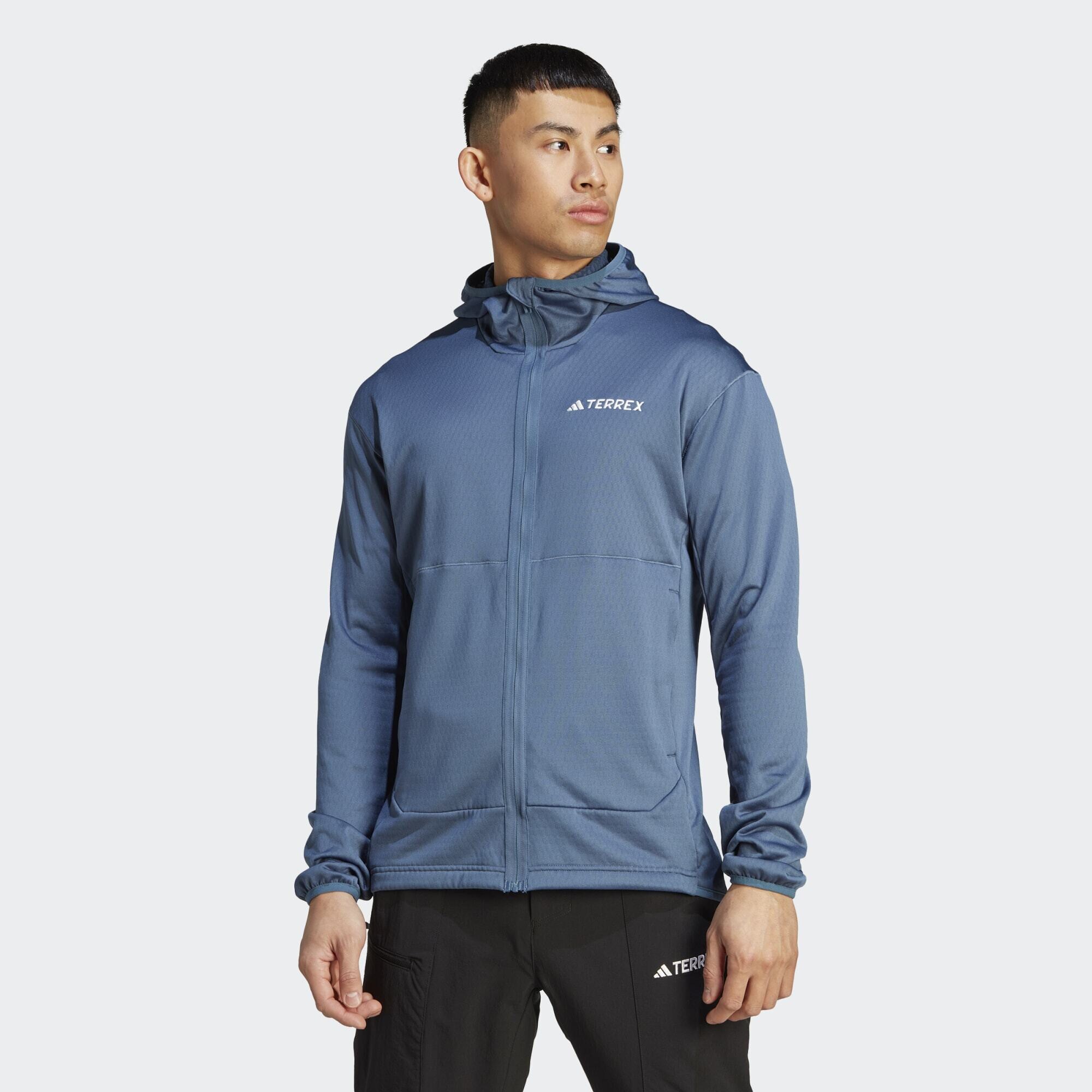 adidas Terrex Terrex Xperior Light Fleece Hooded Jacket (9000157490_65902)