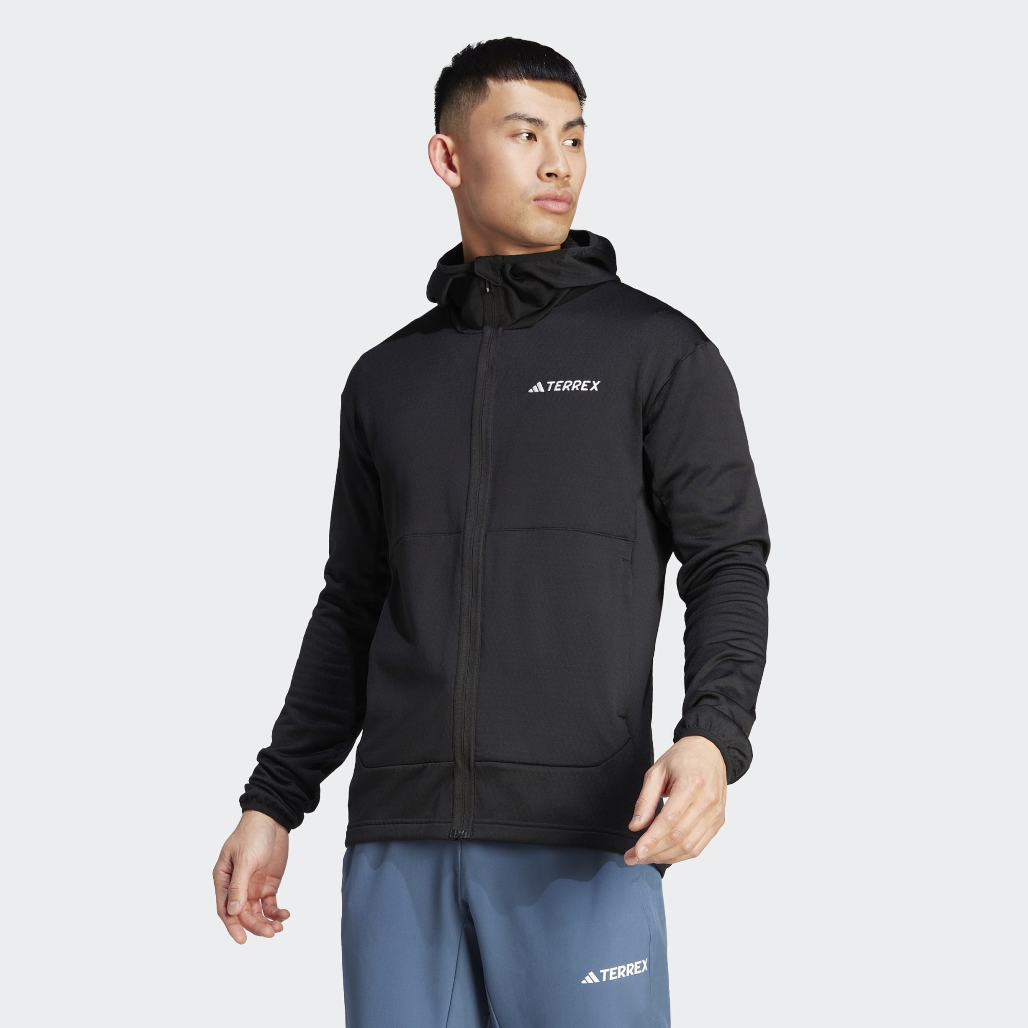 adidas Terrex Terrex Xperior Light Fleece Hooded Jacket (9000157491_1469)