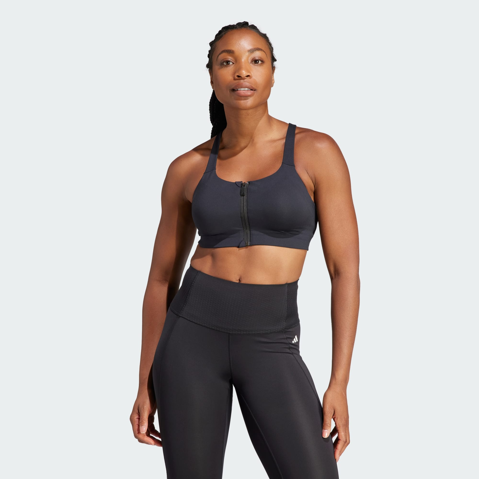 adidas TLRD Impact Luxe High-Support Zip Bra (9000157561_1469)