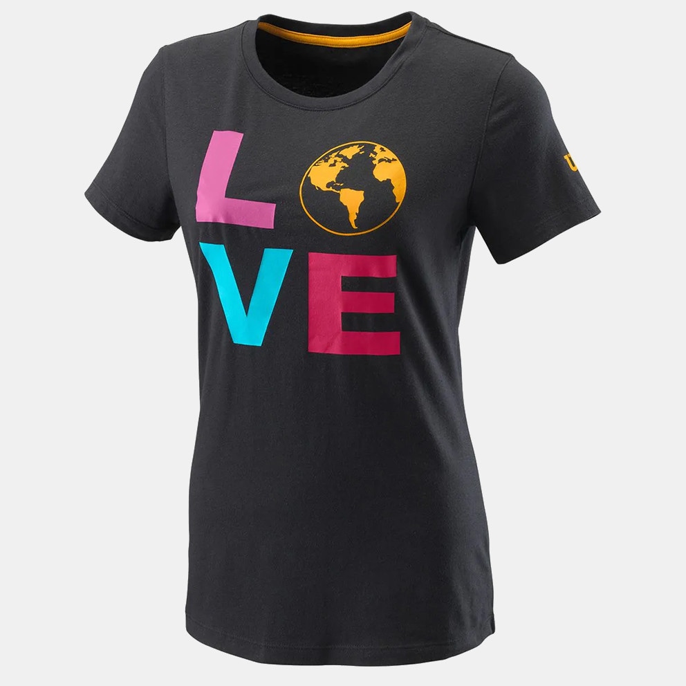 Wilson Love Earth Γυναικείο Τ-shirt