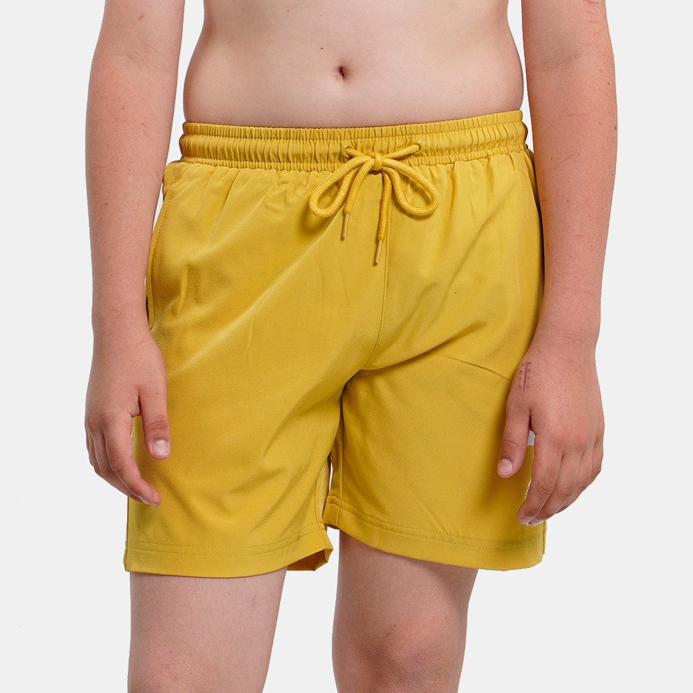 BodyTalk Kids Swim Shorts neckline Yellow 1231 Burberry Swim
