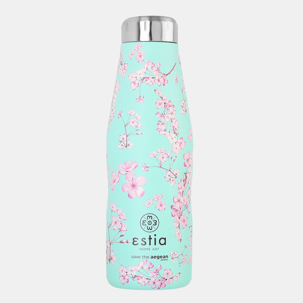 Estia Travel Flask ''Save The Aegean'' Μπουκάλι Θερμός 500ml