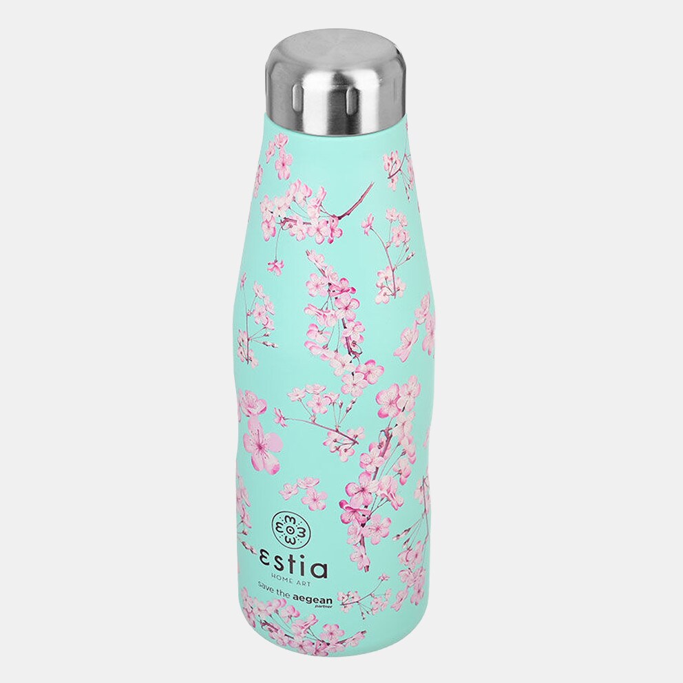 Estia Travel Flask ''Save The Aegean'' Μπουκάλι Θερμός 500ml