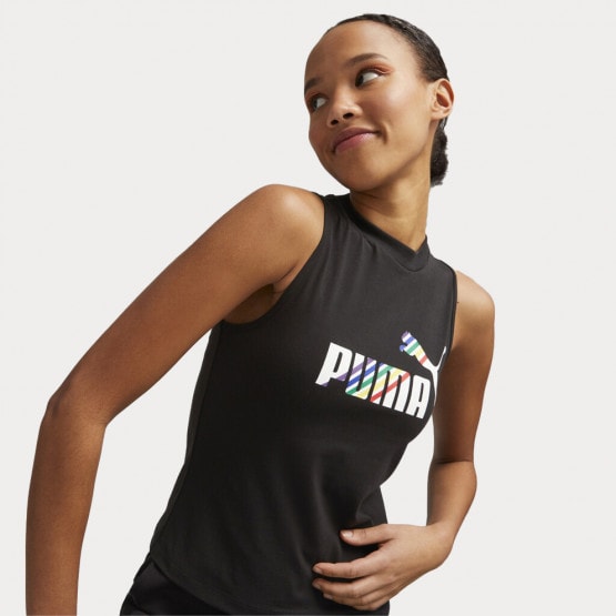 Puma Ess+ Love Is Love Γυναικεία Αμάνικη Μπλούζα