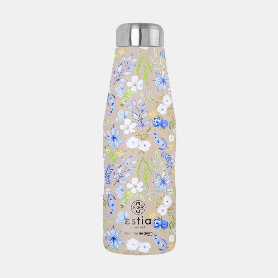 Estia Travel Flask ''Save The Aegean'' Μπουκάλι Θερμός 500ml