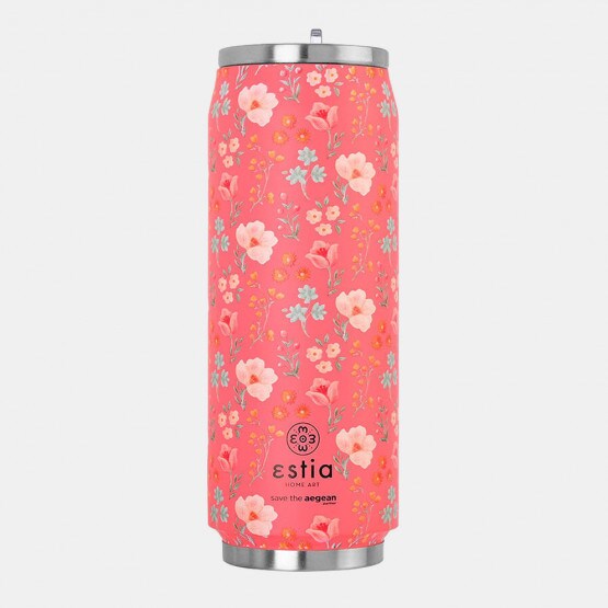 Estia "Save The Aegean" Travel Cup Θερμός με Καλαμάκι 500ml