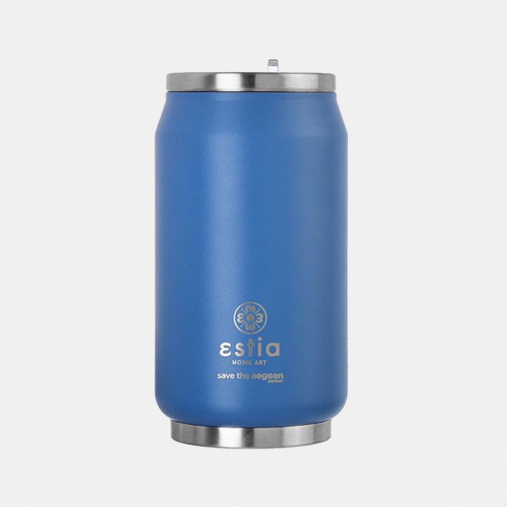 Estia "Save The Aegean" Travel Cup Θερμός με Καλαμάκι 300ml