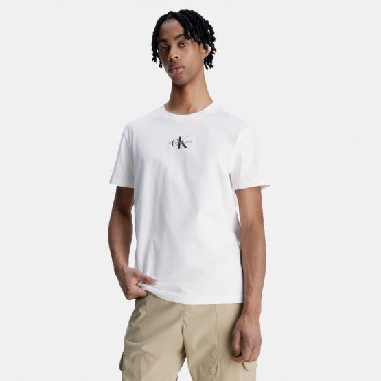 Calvin Klein Monogram Logo T-Shirt White