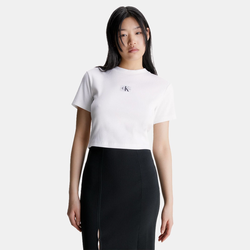 Трусы боксеры шортики набор calvin klein оригинал - YAF - shirt White  J20J221595 - Calvin Klein Badge Rib Women's T