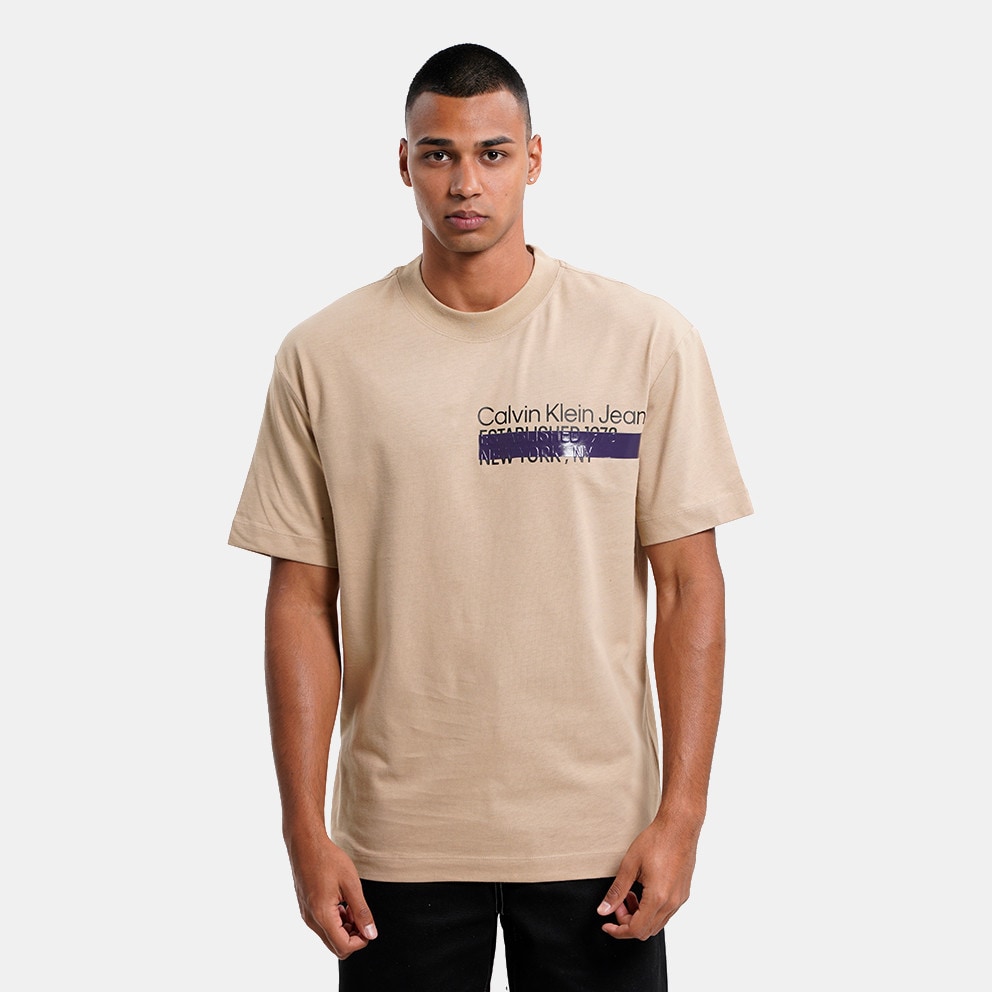 Calvin klein store t shirt beige