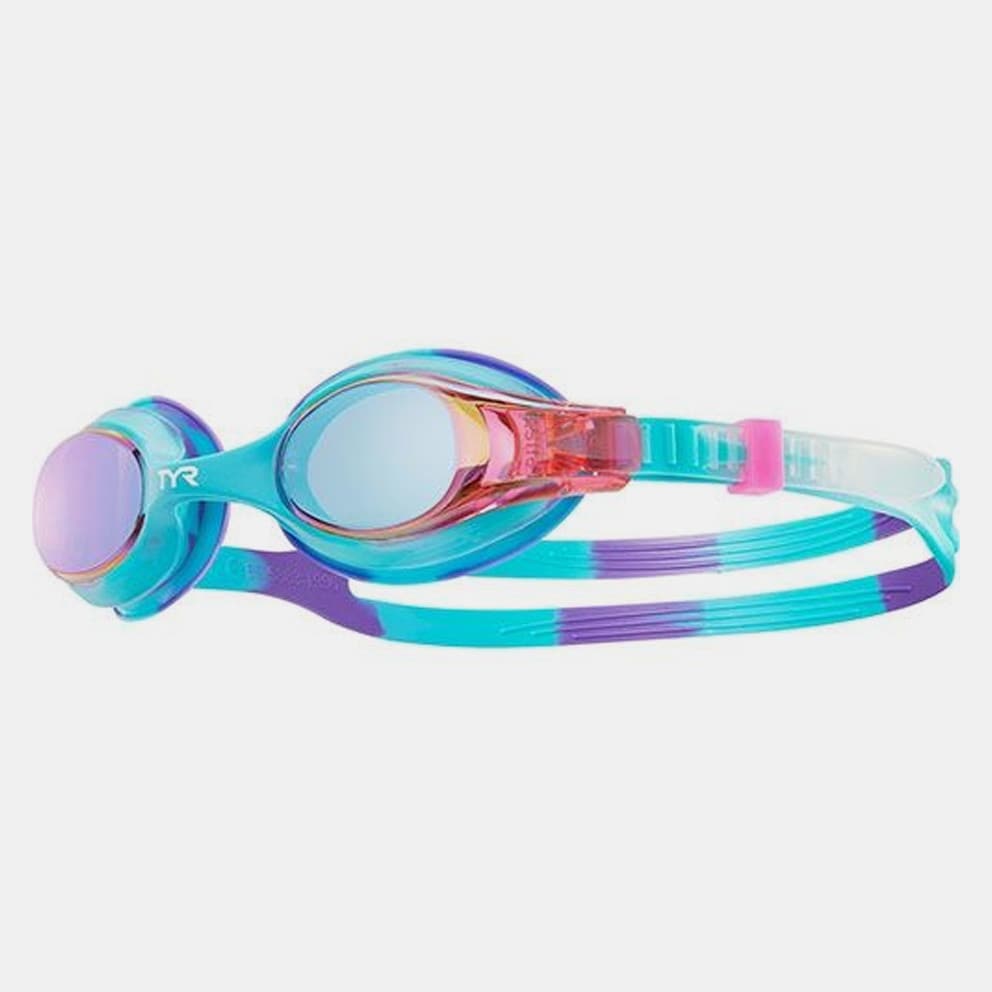 TYR Kids Swimple Tie Dye Mirrored Kids' Swimming Goggles