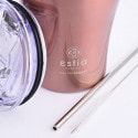 Estia "Save The Aegean" Insulated Coffee Mug  with Straw 350ml