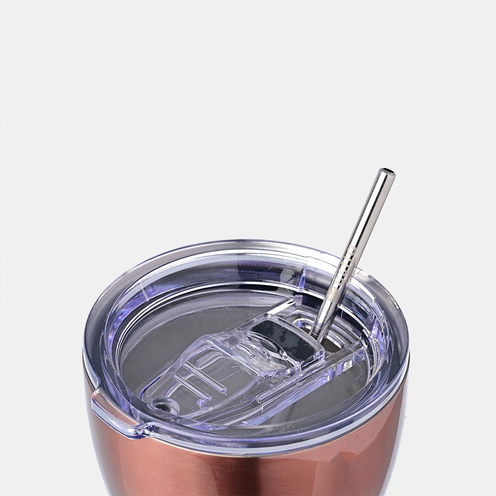 Estia "Save The Aegean" Insulated Coffee Mug  with Straw 350ml
