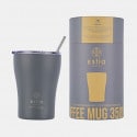Estia Save The Aegean Thermos Coffee Mug with Straw 350ml