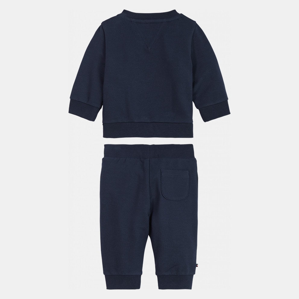 C87 - Tommy Jeans Baby Essential Crewsuit TWILIGHT NAVY KN0KN01485 -  Portafoglio grande da uomo TOMMY JEANS